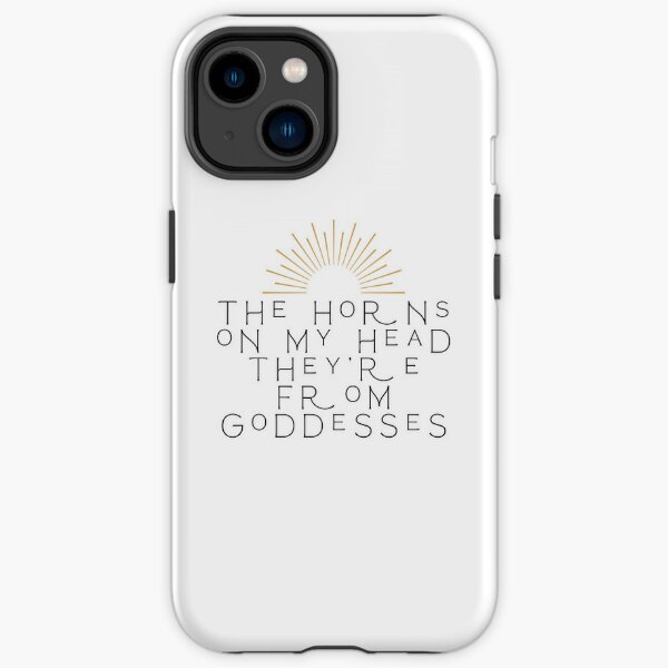 THE HORNS ON MY HEAD iPhone Tough Case RB1704 product Offical melanie martinez Merch