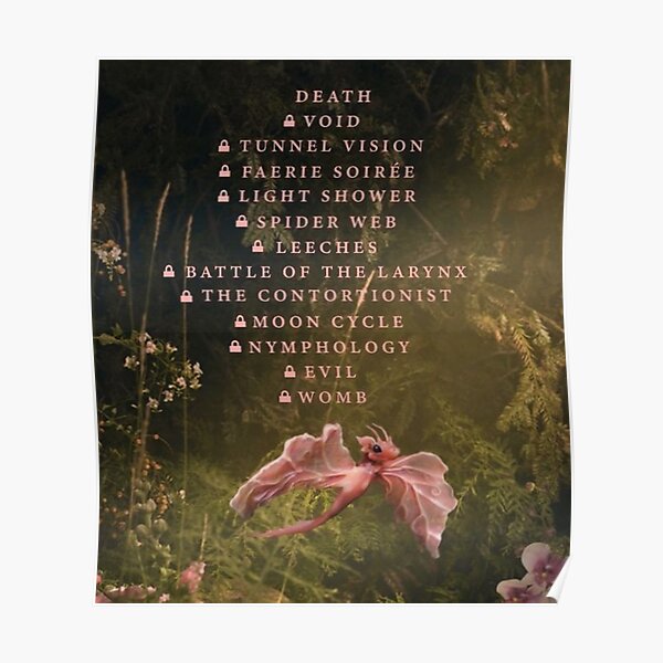 songs list from portals Poster RB1704 product Offical melanie martinez Merch
