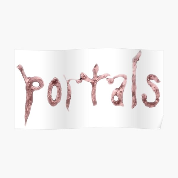 portals logo Poster RB1704 product Offical melanie martinez Merch