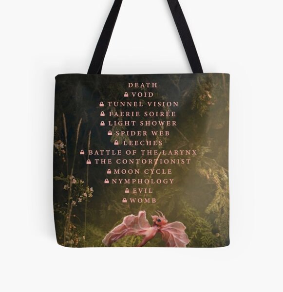 songs list from portals All Over Print Tote Bag RB1704 product Offical melanie martinez Merch