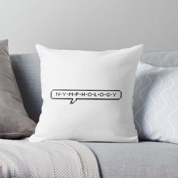 NYMPHOLOGY Throw Pillow RB1704 product Offical melanie martinez Merch