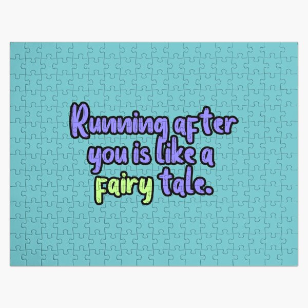 Running after you is like a fairy tale.   Jigsaw Puzzle RB1704 product Offical melanie martinez Merch